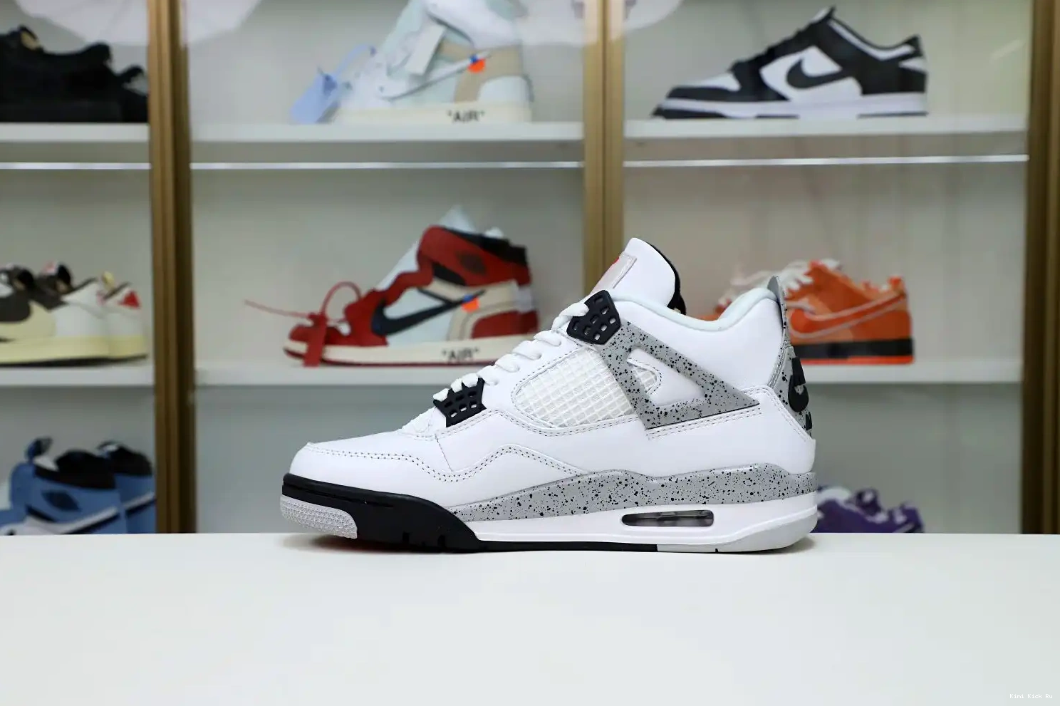 Air 4 Jordan Cement White Retro Kimikick 0817